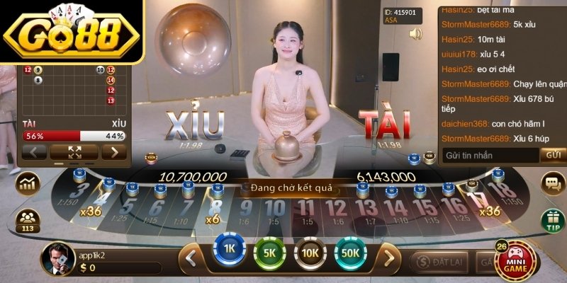 Cược Tài Xỉu Ăn Tiền GO88 Uy Tín Và Hấp Dẫn Nhất 2026 2 Bật mí Tips cược Tài Xỉu ăn tiền GO88 siêu hay