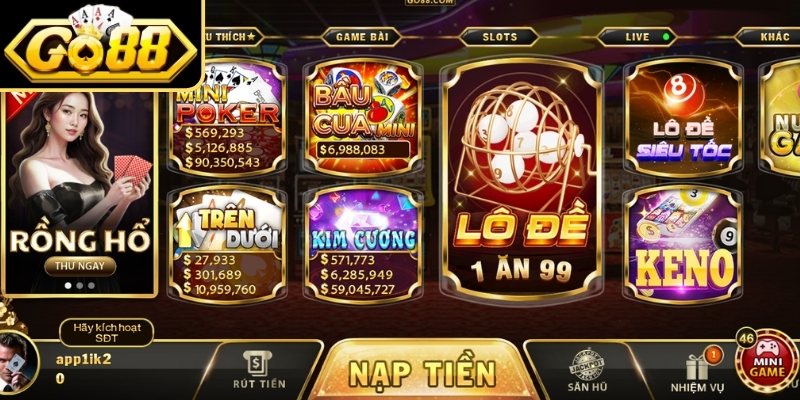 Đăng Ký go88 1 Những lợi ích khi bạn đăng ký GO88 thành công
