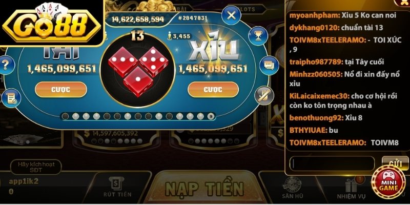 Hướng Dẫn Chơi Tài Xỉu GO88 Chuẩn Cho Newbie Từ Cao Thủ 3 Mẹo cược siêu hay từ cao thủ