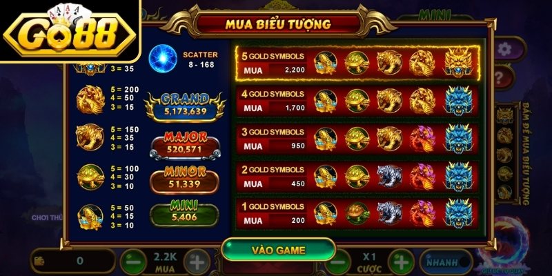 Kho Báu Tứ Linh GO88 Xoay Quanh Bốn Linh Thú Cổ Truyền 1 Giới thiệu game nổ hũ kho báu tứ linh GO88