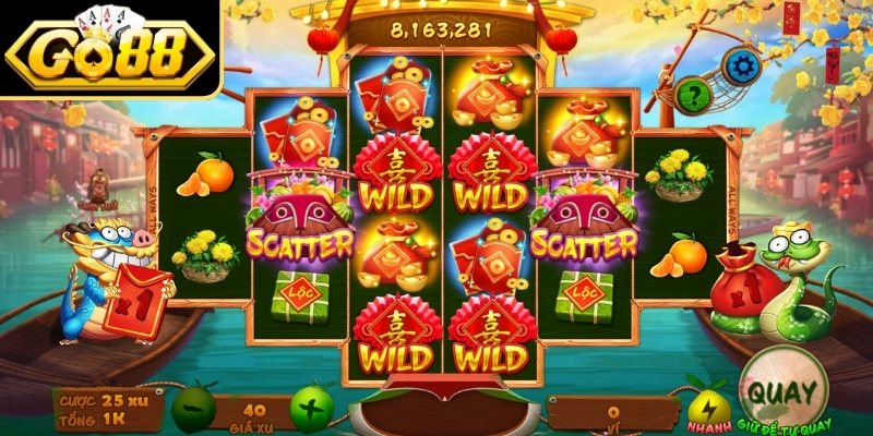 Sắc Xuân Chợ Tết GO88 Tái Hiện Không Gian Lễ Hội Việt 2 Cơ chế vận hành tựa game