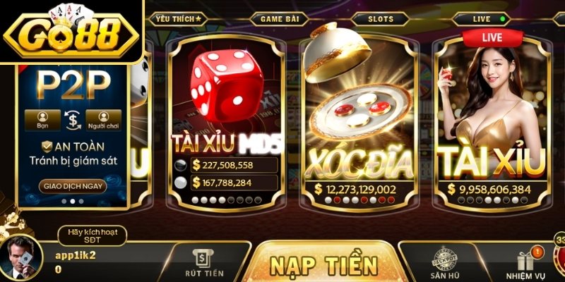 Tài Xỉu MD5 GO88 – Trò Chơi Hấp Dẫn Và Cơ Hội Thắng Lớn 1 Tổng quan về Tài Xỉu MD5 GO88